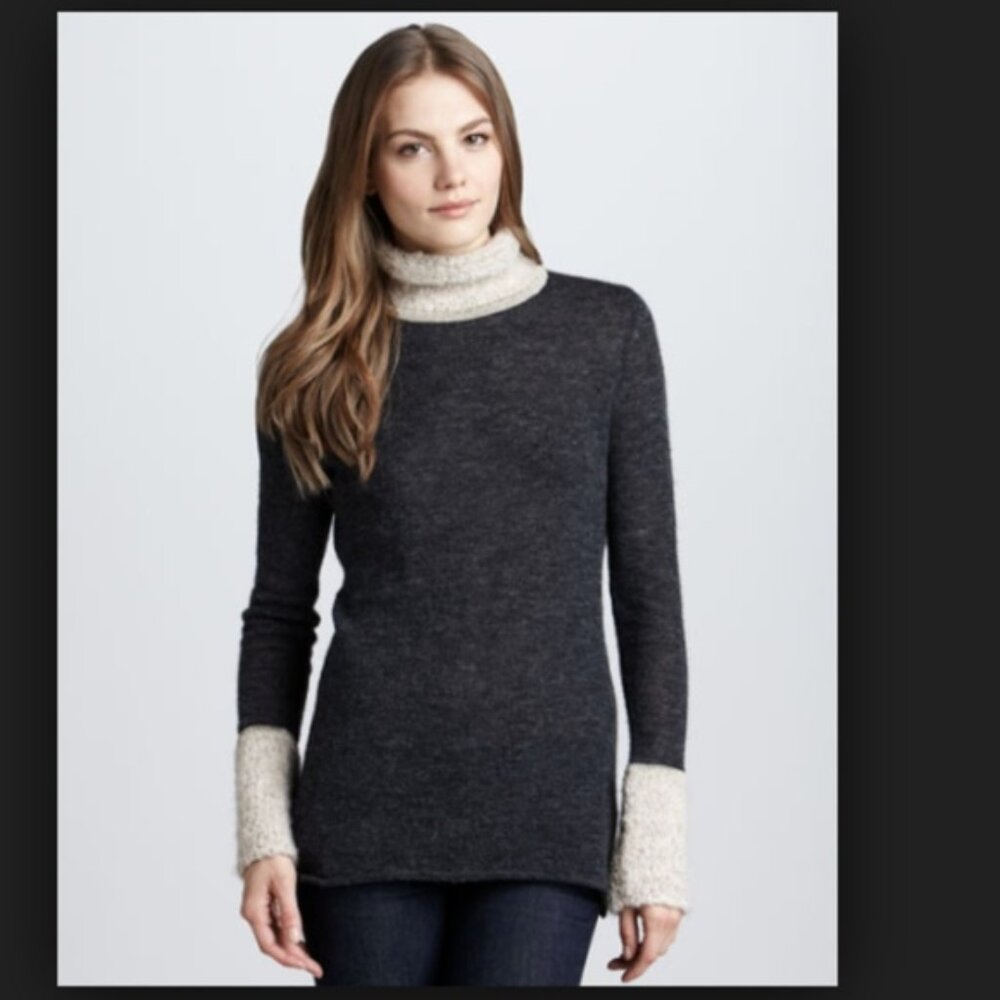 Tory Burch Alpaca Wool blend Turtleneck Sweater. $340 new